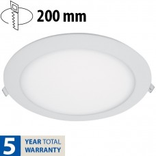 Φωτιστικό LED Στρογγυλό Χωνευτό 18W 230V 1420lm 2700K Θερμό Φως 99LED973WW